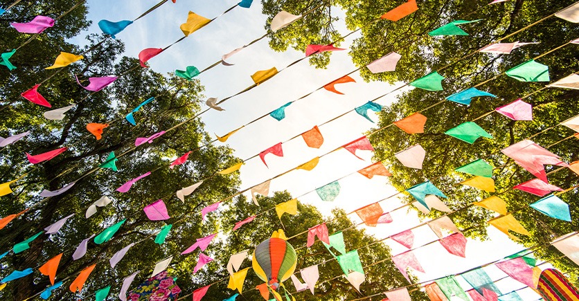 Festa junina no condomínio